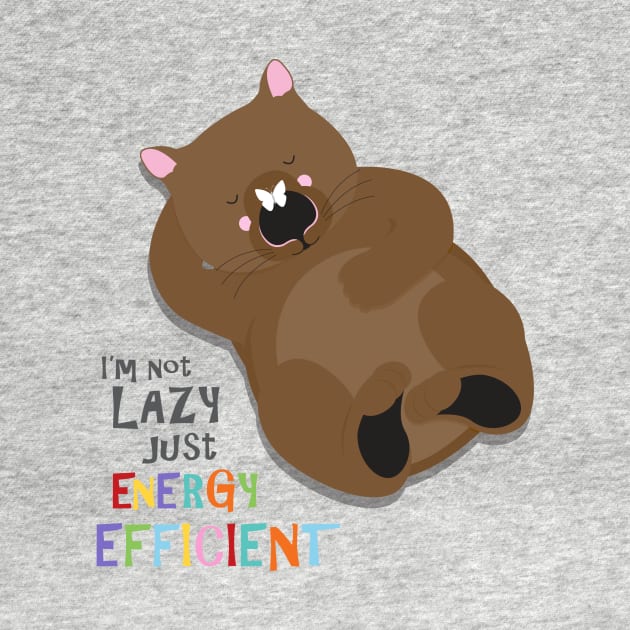 Lazy wombat by creativemonsoon